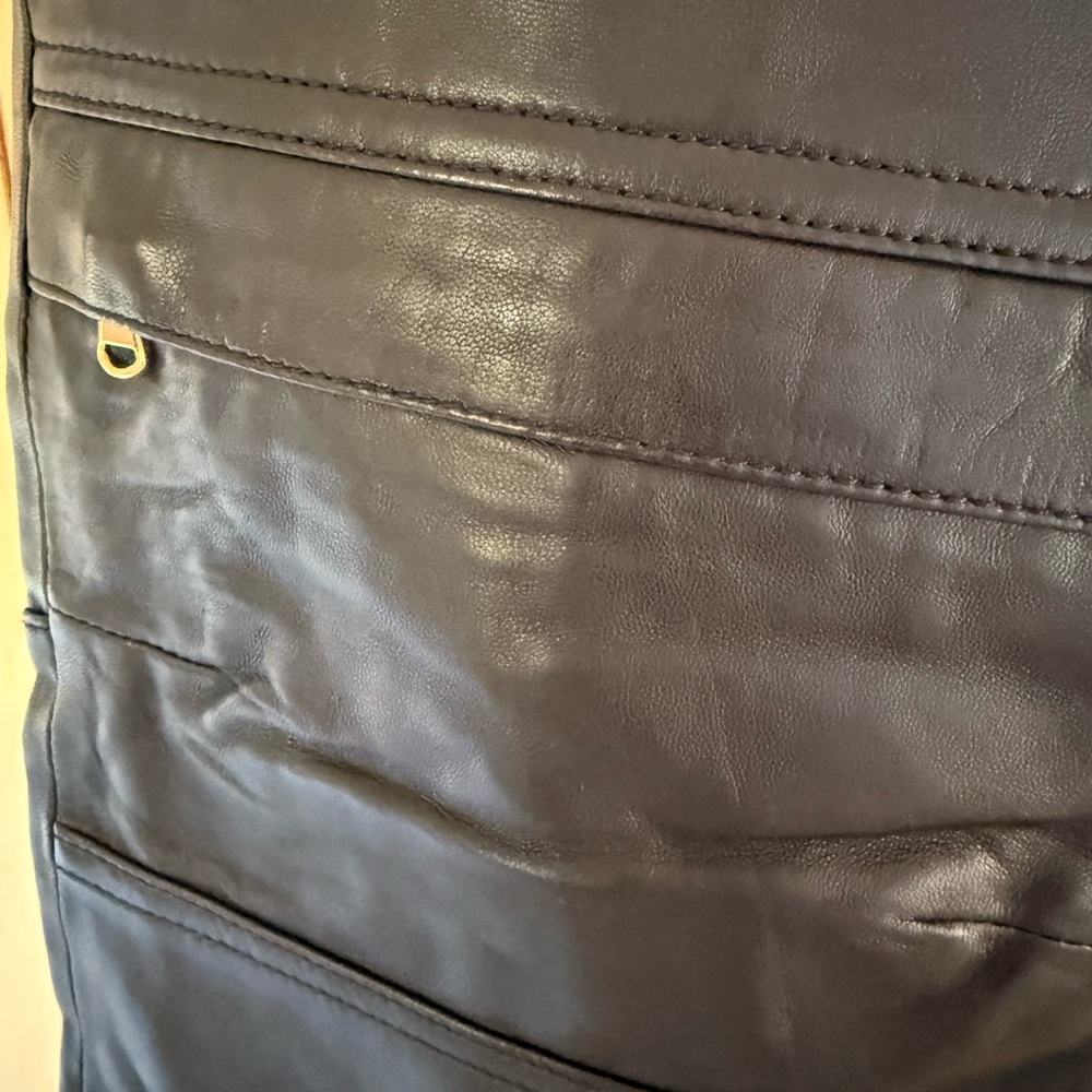 H&MOSCHINO leather pants size 42 never worn - Picture 4 of 8